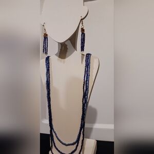 Multistrand Beaded Necklace Set